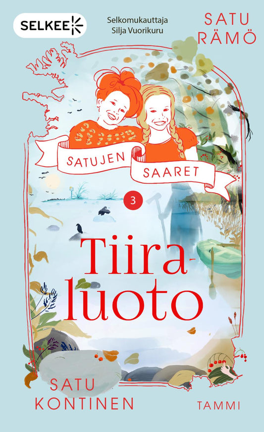 Etukansi. Satu Kontinen. Satu Rämö. Satu Kontinen. Tiiraluoto (selkokirja).