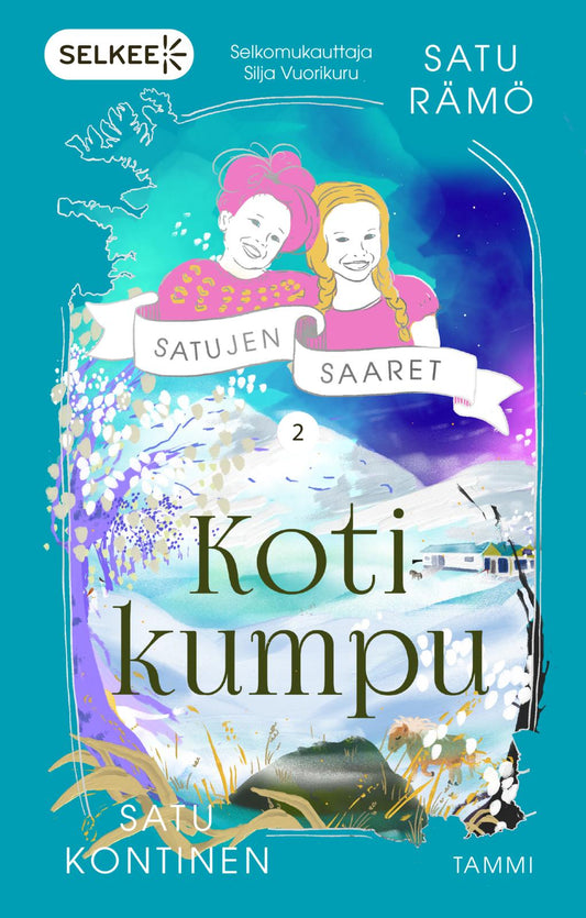 Etukansi. Satu Kontinen. Satu Rämö. Satu Kontinen. Kotikumpu (selkokirja).