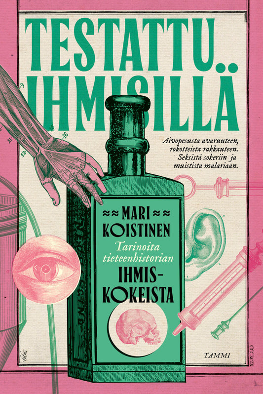 Etukansi. Mari Koistinen. Testattu ihmisillä.