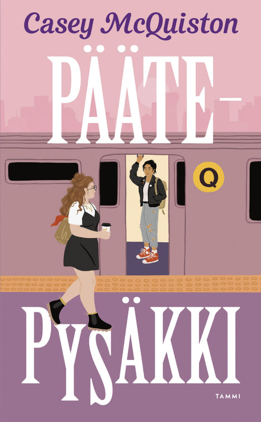 Etukansi. Casey McQuiston. Päätepysäkki.
