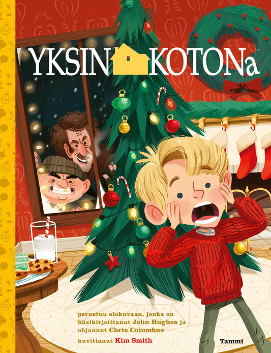 Etukansi. Kim Smith. Yksin kotona.