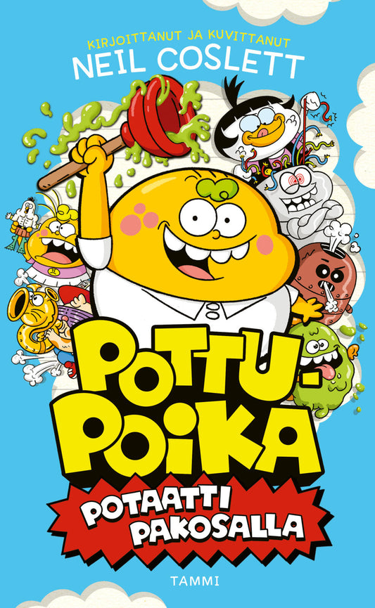 Etukansi. Neil Coslett. Neil Coslett. Pottupoika 2.