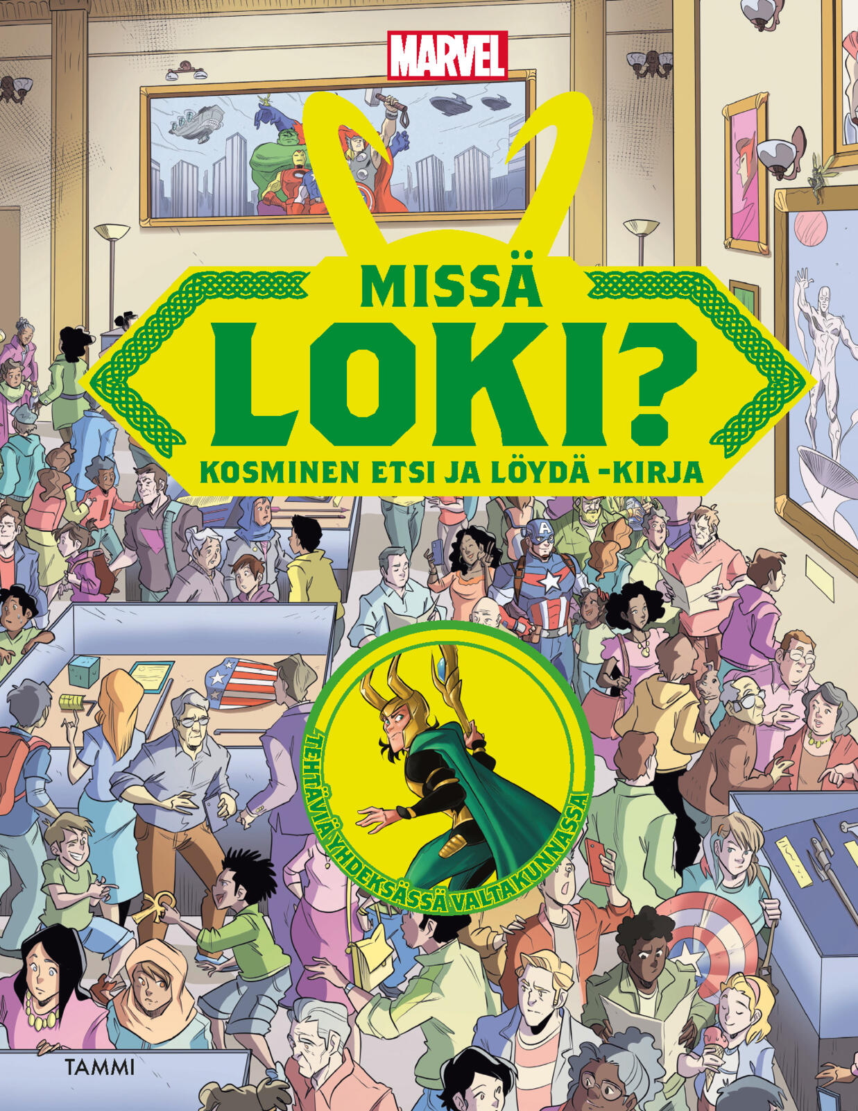 Marvel. Missä Loki? Kosminen etsi ja löydä -kirja