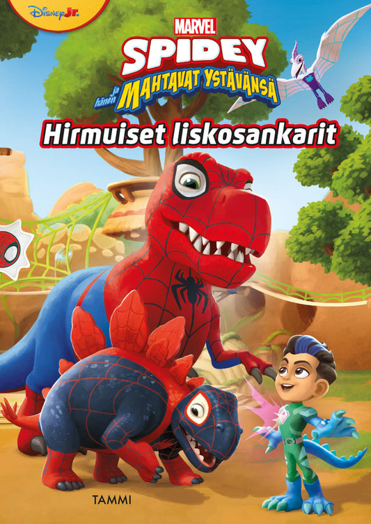 Etukansi. Marvel. Marvel. Spidey ja hänen mahtavat ystävänsä. Hirmuiset liskosankarit.