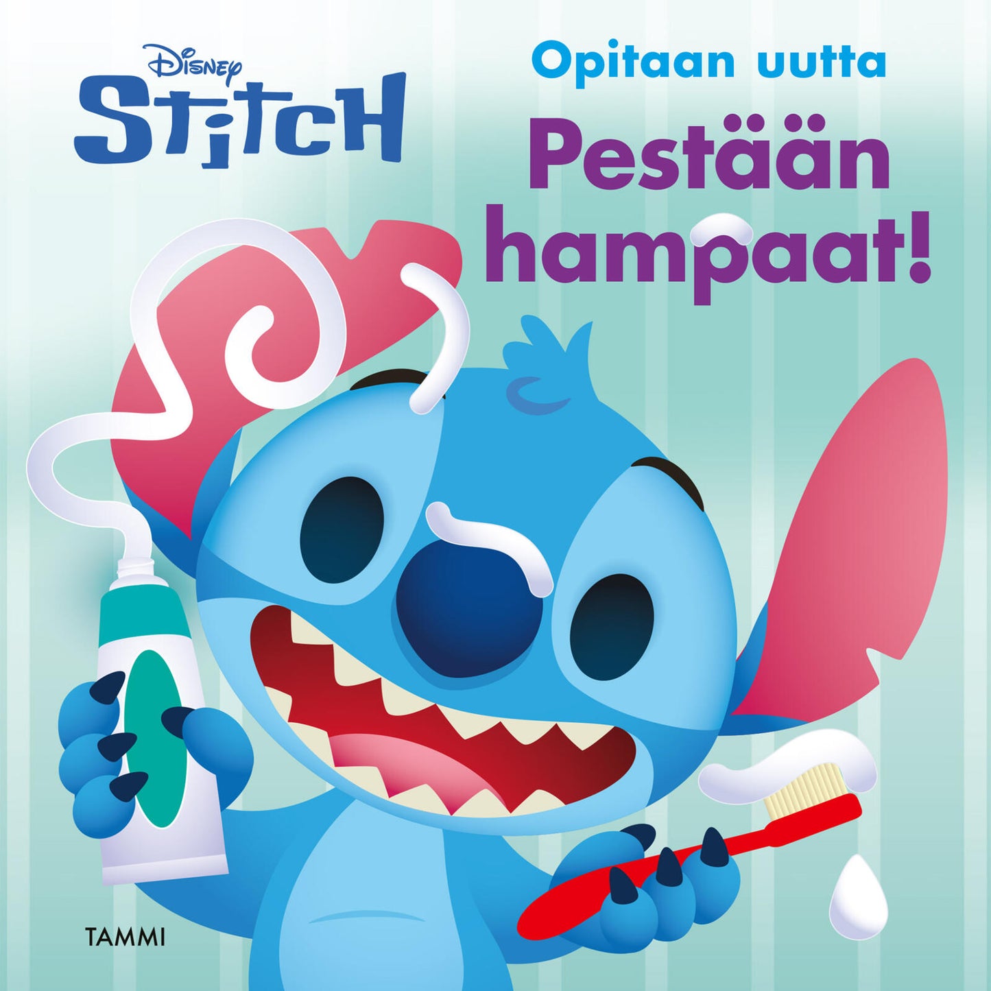 Disney. Stitch. Opitaan uutta. Pestään hampaat!