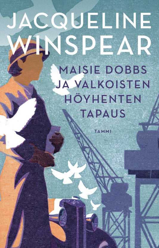 Etukansi. Jacqueline Winspear. Maisie Dobbs ja valkoisten höyhenten tapaus.