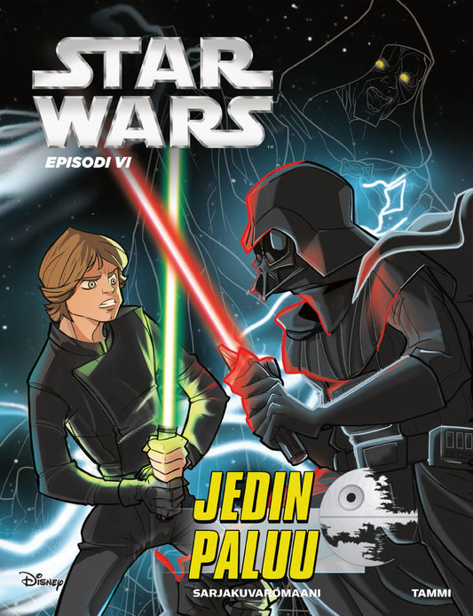 Etukansi. Star Wars. Alessandro Ferrari. Star Wars. Episodi VI Jedin paluu. Sarjakuvaromaani.