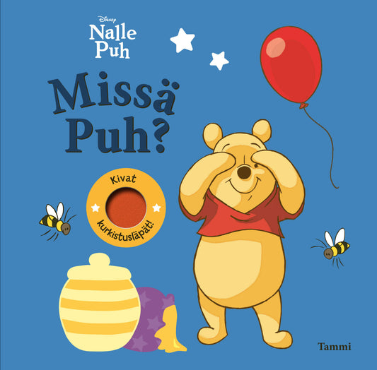 Etukansi. Disney. Disney. Nalle Puh. Missä Puh?.