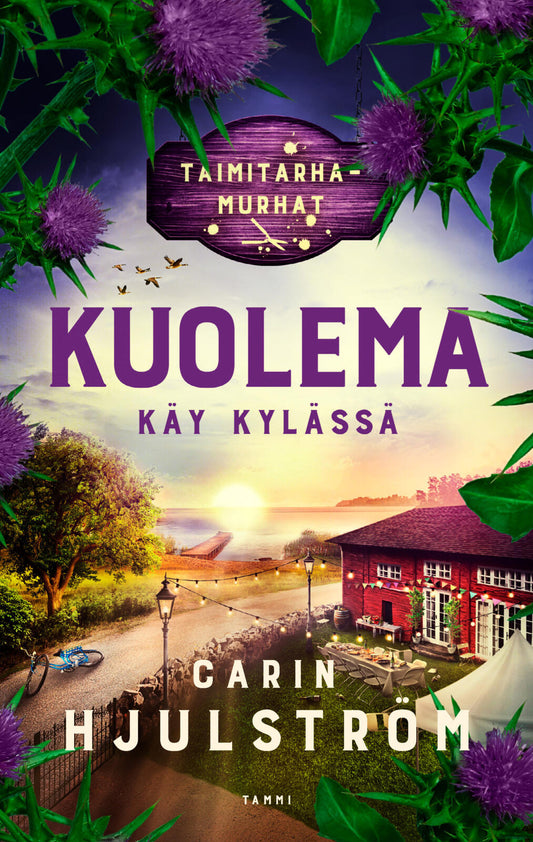 Etukansi. Carin Hjulström. Kuolema käy kylässä.