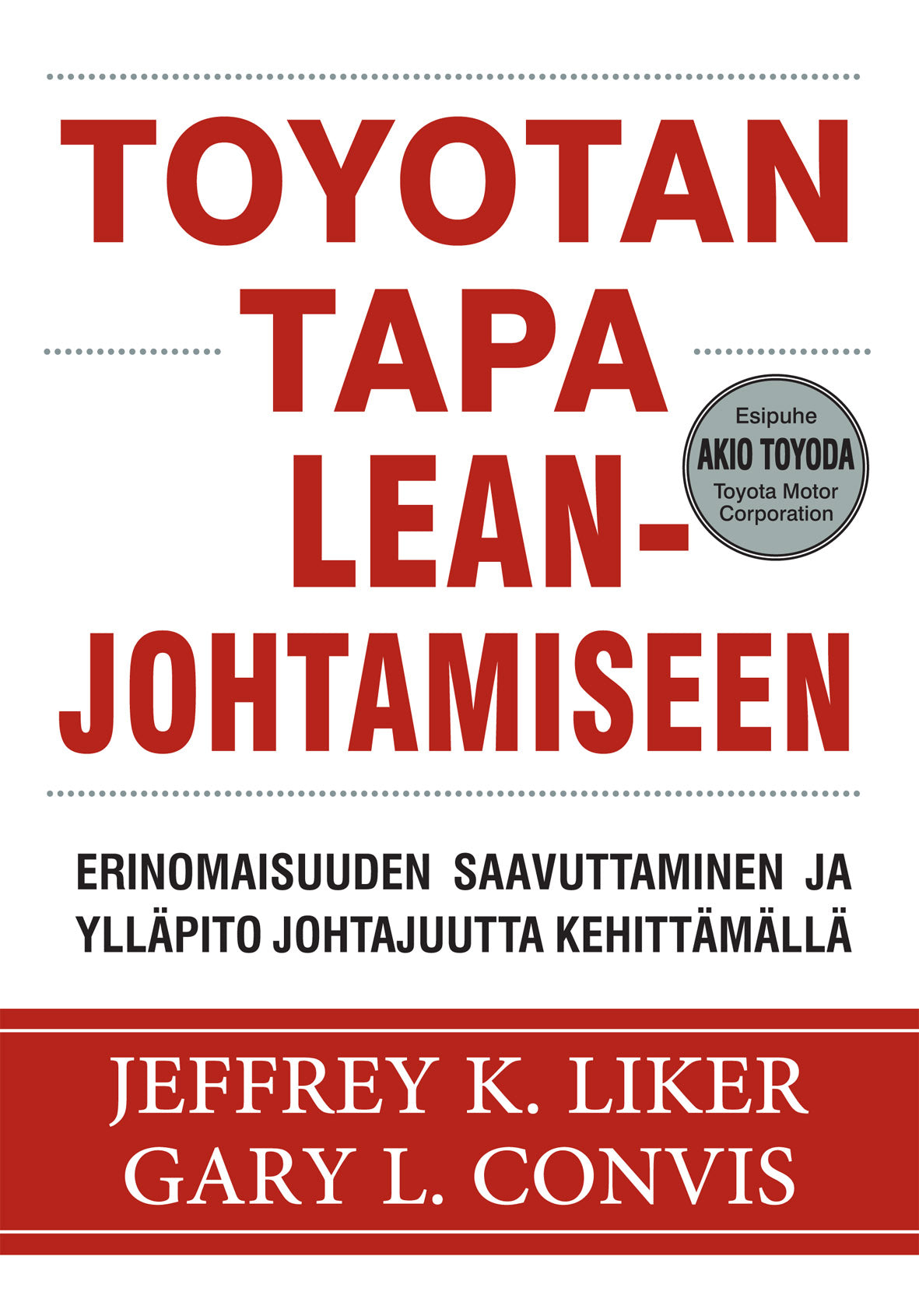 Toyotan tapa lean-johtamiseen