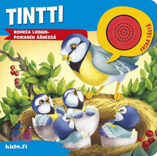 Etukansi. Rosalbo Troiana. Andrea Greppi. Maria Claudia Di Genova. Tintti - Rohkea linnunpoikanen äänessä.