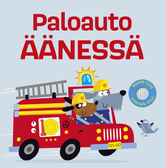 Etukansi. Sam Taplin. Paloauto äänessä.