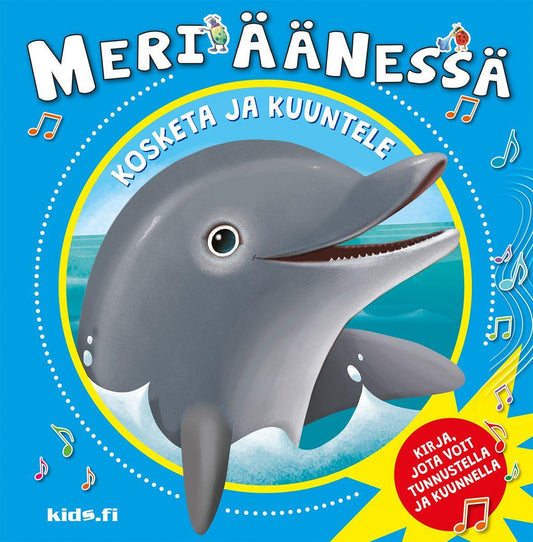 Etukansi. Tony Wolf. Meri äänessä - Kosketa ja kuuntele.
