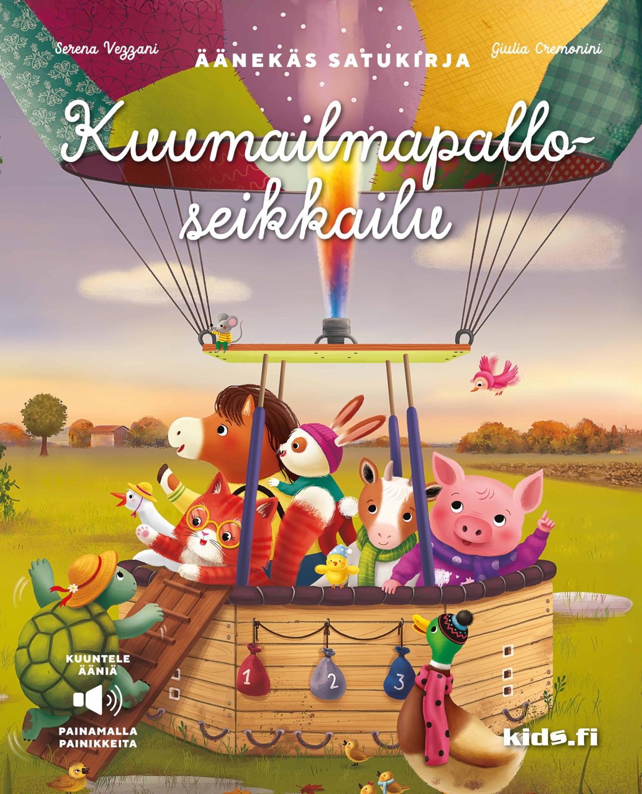 Kuumailmapalloseikkailu - Äänekäs satukirja