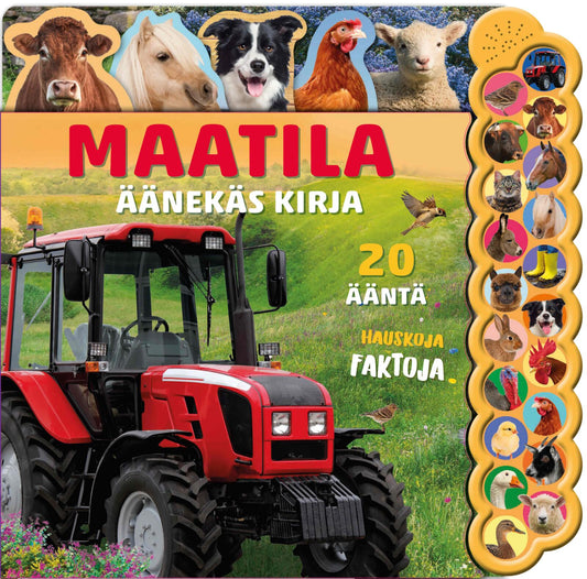 Etukansi. Igloo. Maatila - äänekäs kirja.