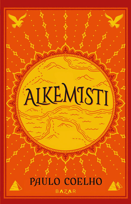 Etukansi. Paulo Coelho. Alkemisti.