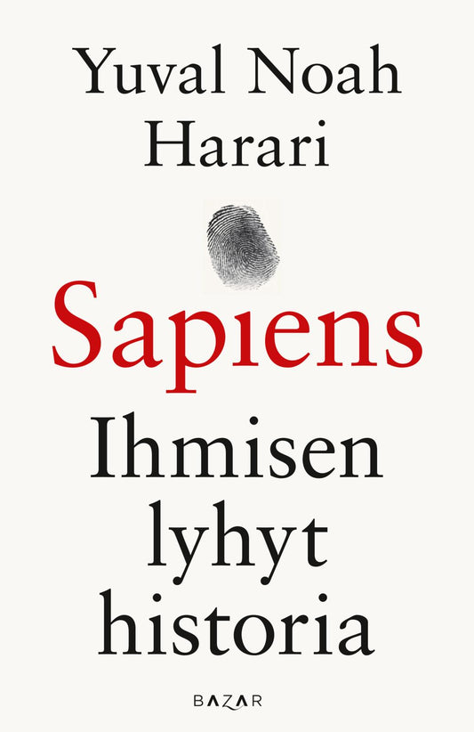 Etukansi. Yuval Noah Harari. Sapiens.