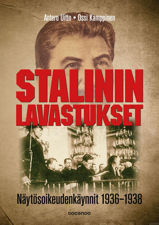 Etukansi. Antero Uitto. Ossi Kamppinen. Stalinin lavastukset.