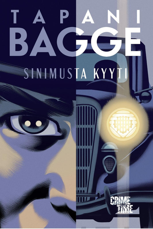 Etukansi. Tapani Bagge. Sinimusta kyyti.