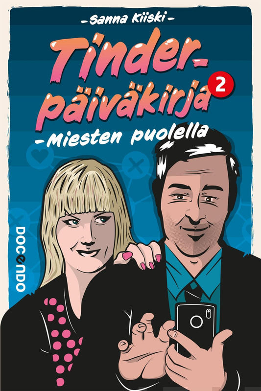 Etukansi. Sanna Kiiski. Tinder-päiväkirja 2.