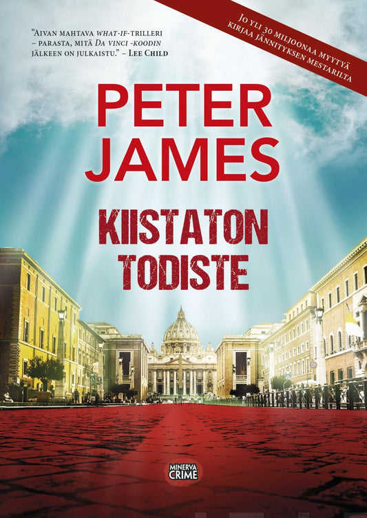 Etukansi. Peter James. Kiistaton todiste.