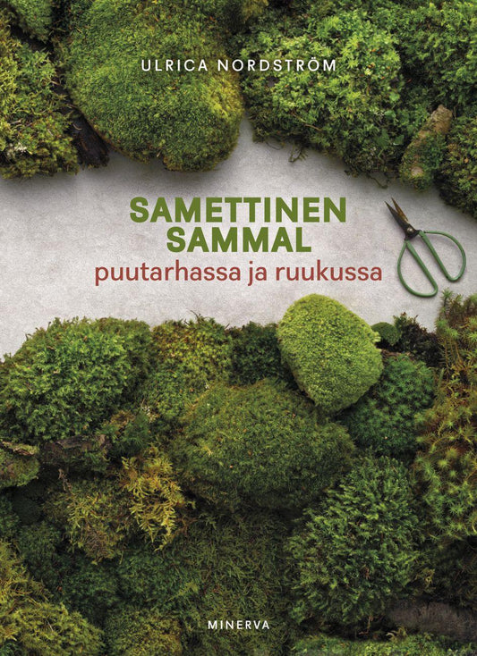 Etukansi. Ulrica Nordström. Stefan Engblom. Samettinen sammal puutarhassa ja ruukussa.