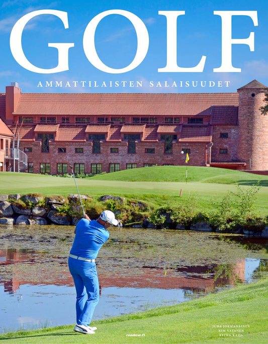 Etukansi. Juha Jormanainen. Kim Vatanen. Reima Kaija. Golf.