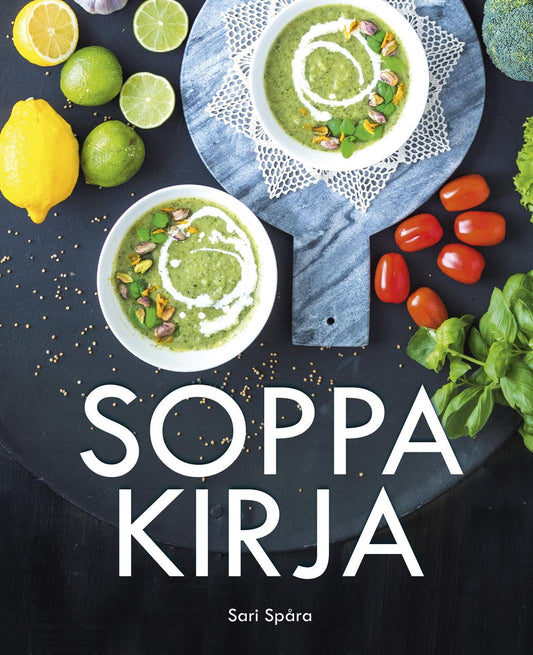 Etukansi. Sari Spåra. Soppakirja.
