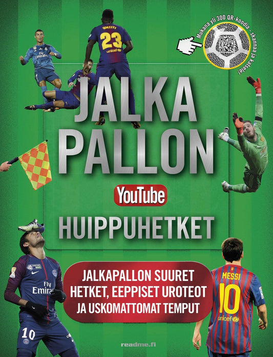 Etukansi. Iain Spragg. Jalkapallon huippuhetket.