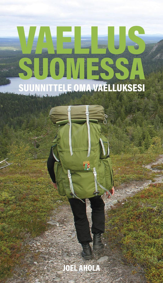 Etukansi. Joel Ahola. Vaellus Suomessa.