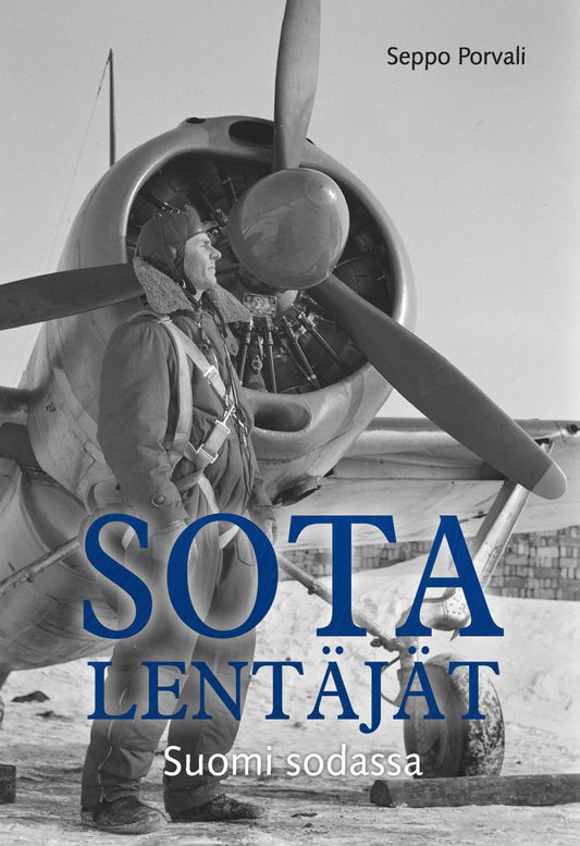 Etukansi. Seppo Porvali. Sotalentäjät.