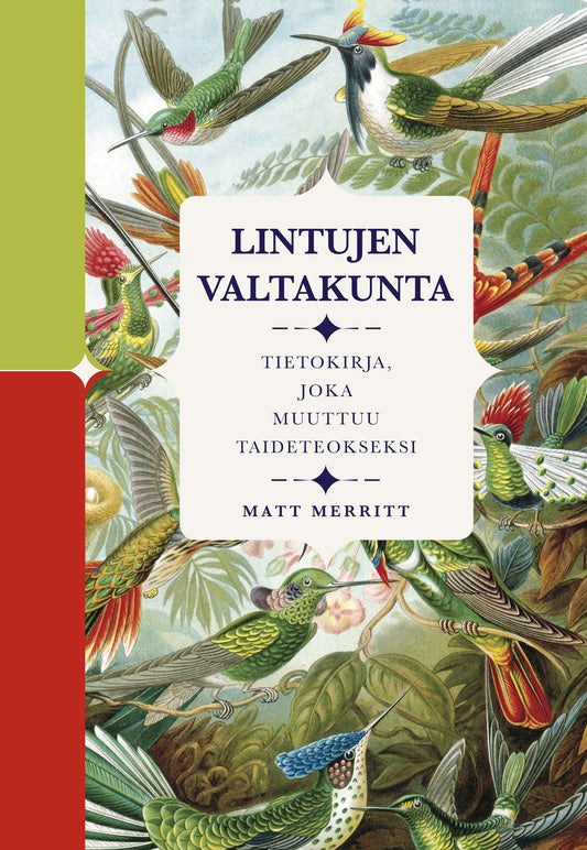 Etukansi. Matt Merritt. Lintujen valtakunta.