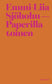 Paperilla toinen