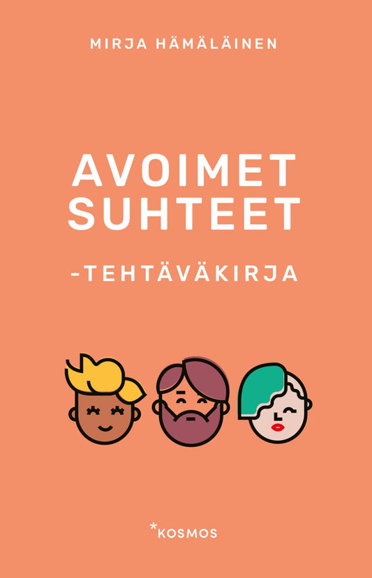 Etukansi. Mirja Hämäläinen. Avoimet suhteet -tehtäväkirja.