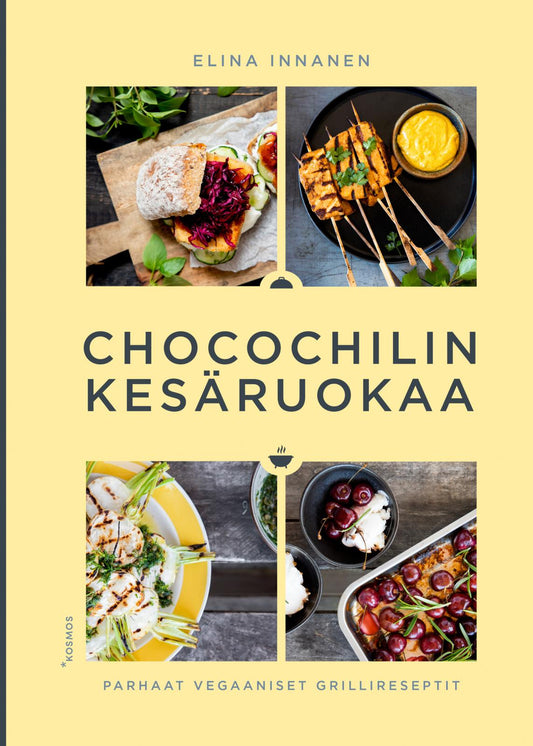 Etukansi. Elina Innanen. Chocochilin kesäruokaa.