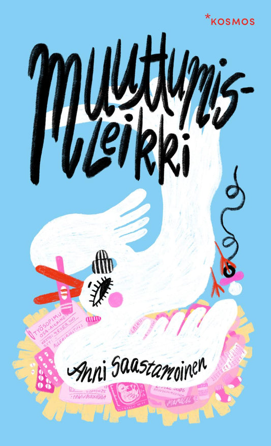 Etukansi. Anni Saastamoinen. Muuttumisleikki.