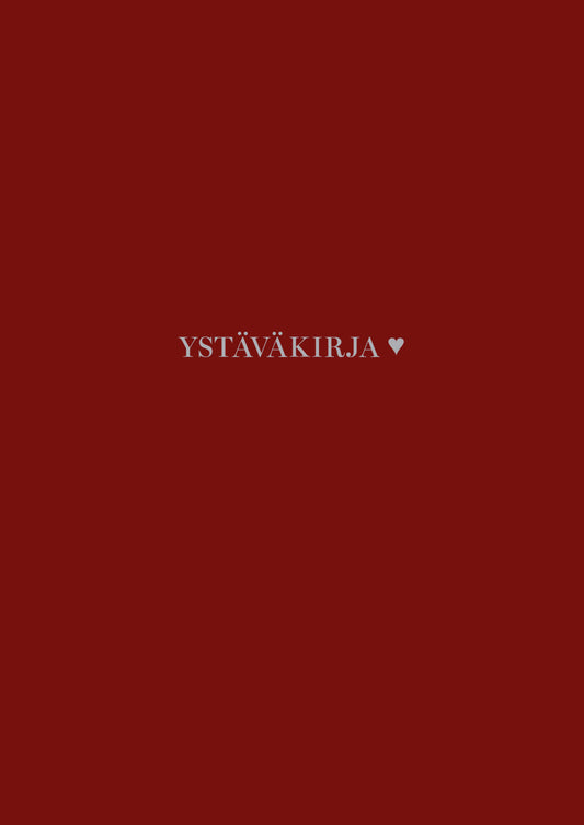 Etukansi. Sita Salminen. Sitan ystäväkirja.
