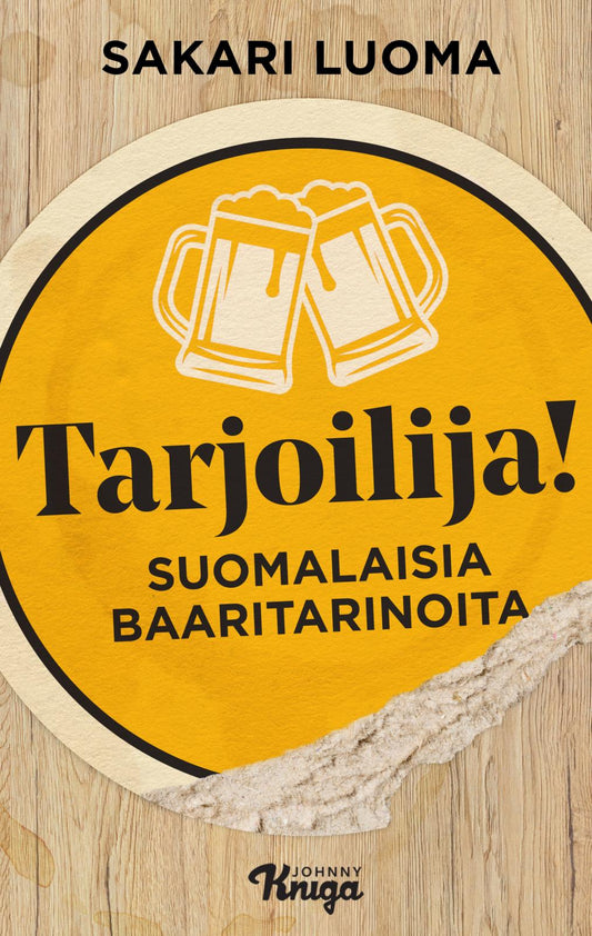 Etukansi. Sakari Luoma. Tarjoilija!.