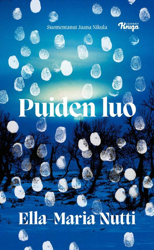 Etukansi. Ella-Maria Nutti. Puiden luo.
