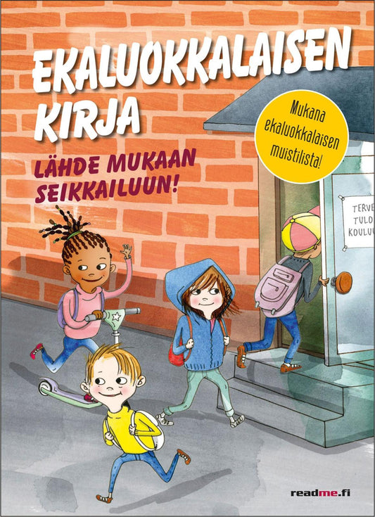 Etukansi. Helena Bross. Emma Göthner. Ekaluokkalaisen kirja - Lähde mukaan seikkailuun.