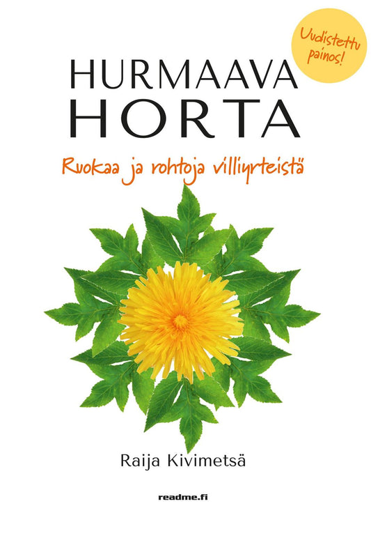 Etukansi. Raija Kivimetsä. Hurmaava horta.