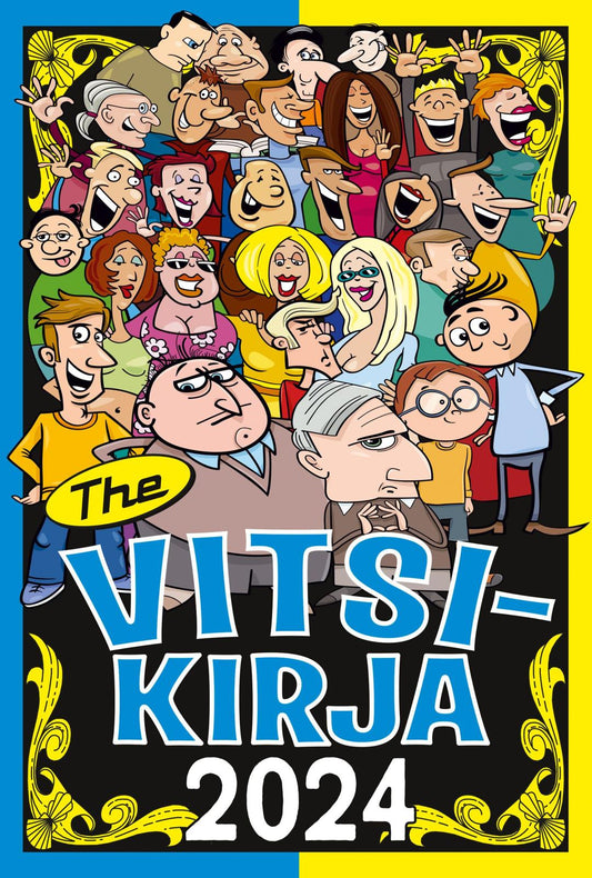 Etukansi. Joachim Readme. The Vitsikirja 2024.