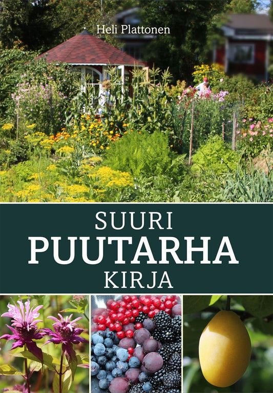 Etukansi. Heli Plattonen. Martin Bonke. Suuri puutarhakirja.