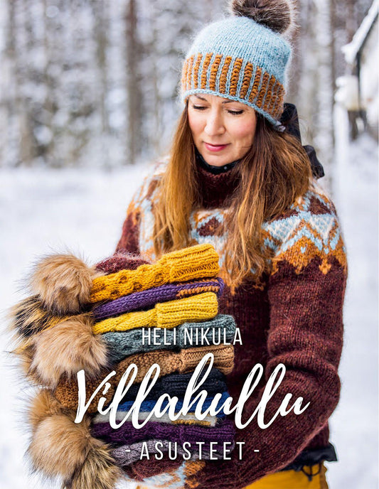 Etukansi. Heli Nikula. Villahullu - Asusteet.