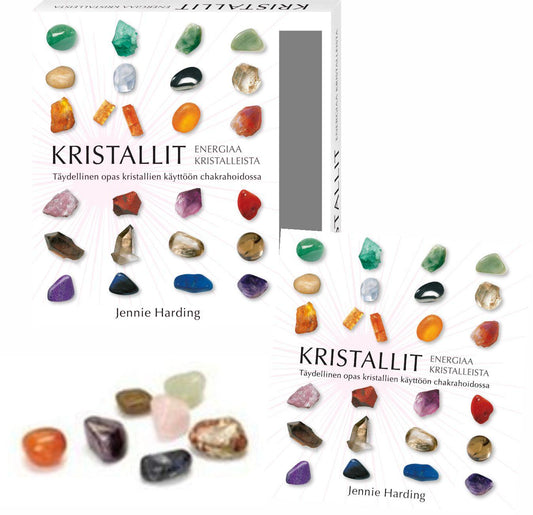 Etukansi. Jennie Harding. Kristallit - Energiaa kristalleista.