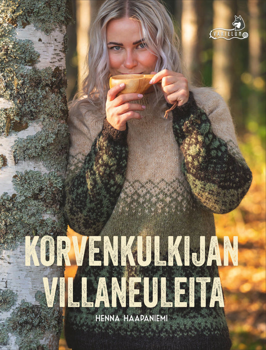 Etukansi. Henna Haapaniemi. Korvenkulkijan villaneuleita.