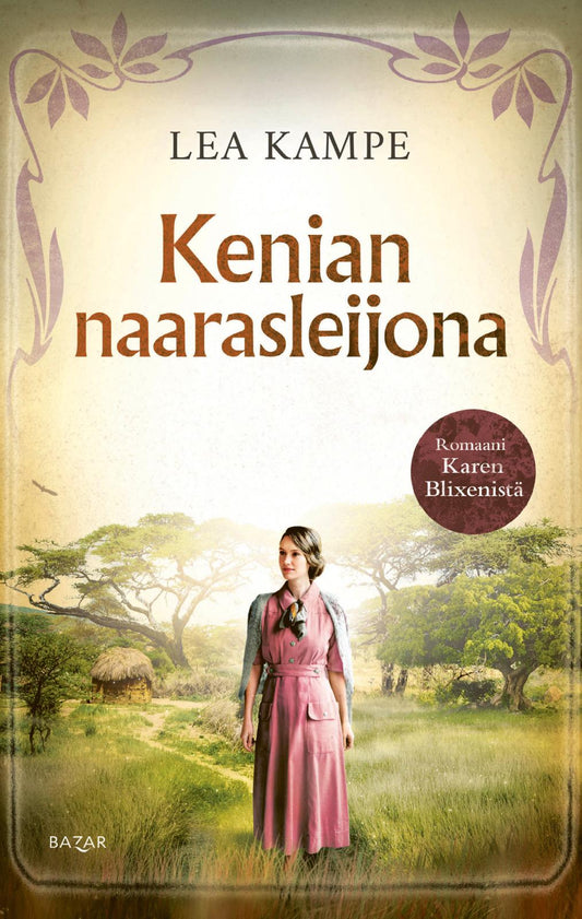Etukansi. Lea Kampe. Kenian naarasleijona.