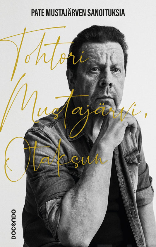 Etukansi. Pauli Mustajärvi. Tina (toim.) Finn. Tohtori Mustajärvi, otaksun.