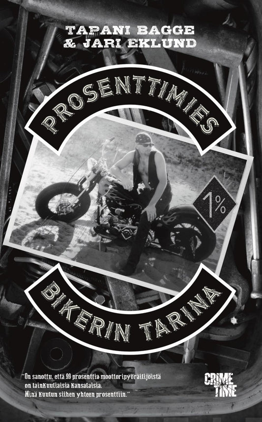 Etukansi. Tapani Bagge. Jari Eklund. Prosenttimies.