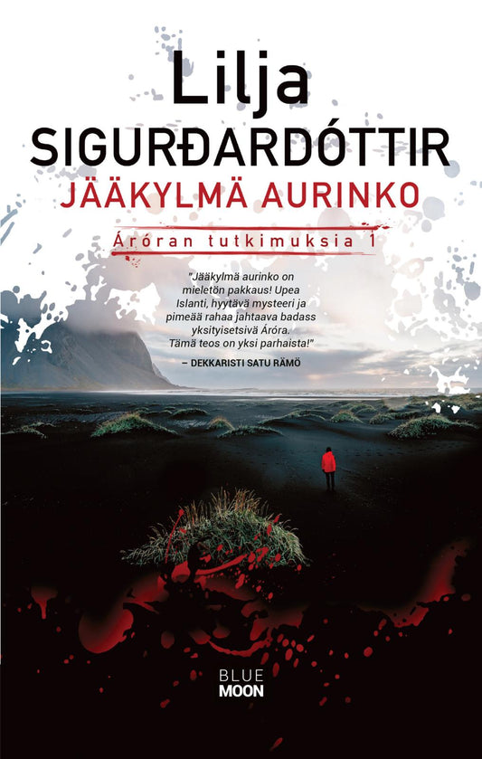Etukansi. Lilja Sigurdardóttir. Jääkylmä aurinko.